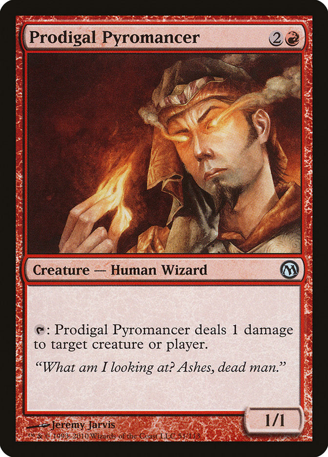 Prodigal Pyromancer [Duels of the Planeswalkers] | Dragon's Lair Comics and Fantasy Houston TX