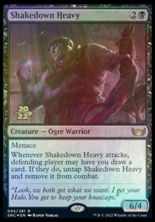 Shakedown Heavy [Streets of New Capenna Prerelease Promos] | Dragon's Lair Comics and Fantasy Houston TX