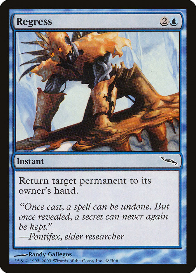 Regress [Mirrodin] | Dragon's Lair Comics and Fantasy Houston TX