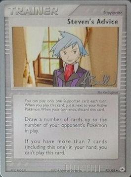 Steven's Advice (92/101) (Eeveelutions - Jimmy Ballard) [World Championships 2006] | Dragon's Lair Comics and Fantasy Houston TX