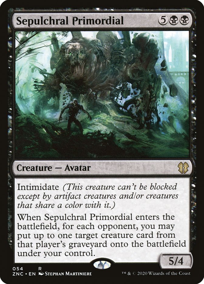 Sepulchral Primordial [Zendikar Rising Commander] | Dragon's Lair Comics and Fantasy Houston TX