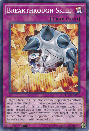 Breakthrough Skill [BP03-EN227] Shatterfoil Rare | Dragon's Lair Comics and Fantasy Houston TX