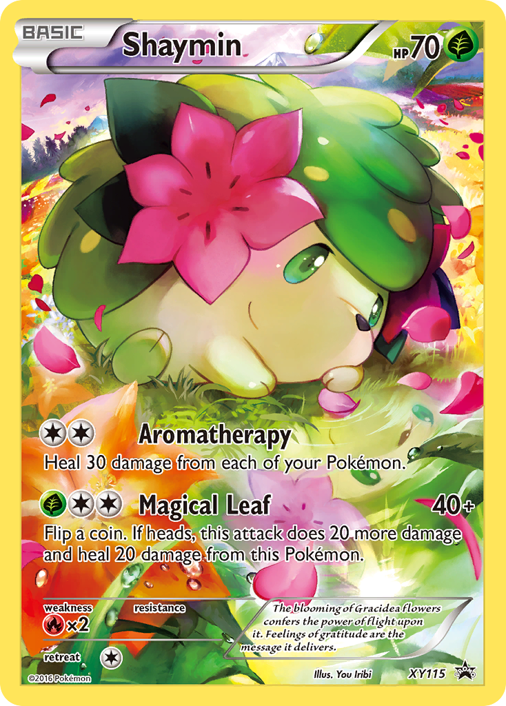Shaymin (XY115) [XY: Black Star Promos] | Dragon's Lair Comics and Fantasy Houston TX