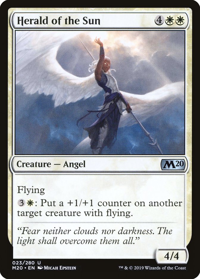 Herald of the Sun [Core Set 2020] | Dragon's Lair Comics and Fantasy Houston TX