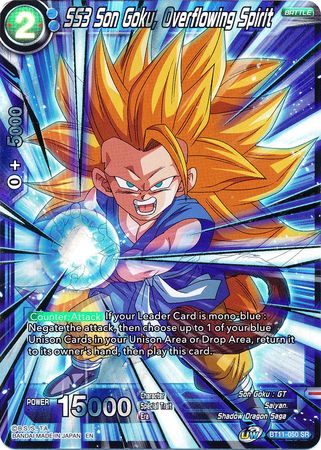 SS3 Son Goku, Overflowing Spirit (BT11-050) [Vermilion Bloodline] | Dragon's Lair Comics and Fantasy Houston TX