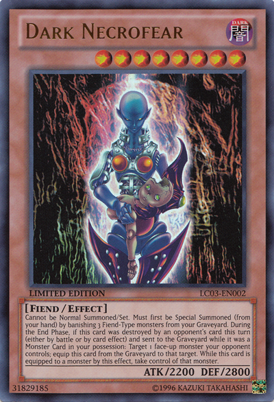 Dark Necrofear [LC03-EN002] Ultra Rare | Dragon's Lair Comics and Fantasy Houston TX