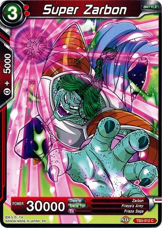 Super Zarbon (TB3-012) [Clash of Fates] | Dragon's Lair Comics and Fantasy Houston TX