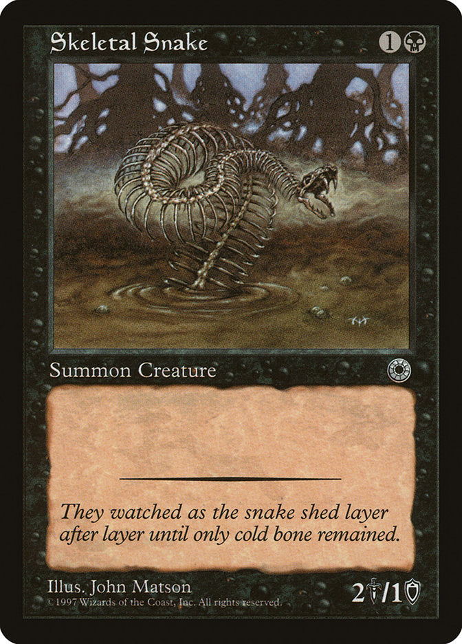 Skeletal Snake [Portal] | Dragon's Lair Comics and Fantasy Houston TX