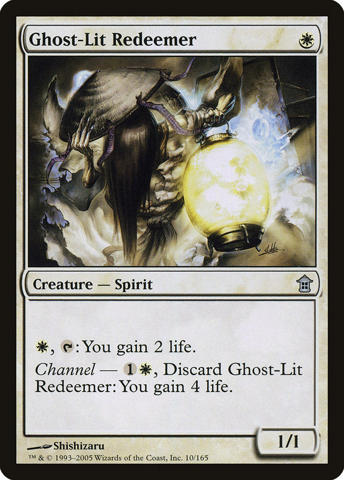 Ghost-Lit Redeemer [Saviors of Kamigawa] | Dragon's Lair Comics and Fantasy Houston TX
