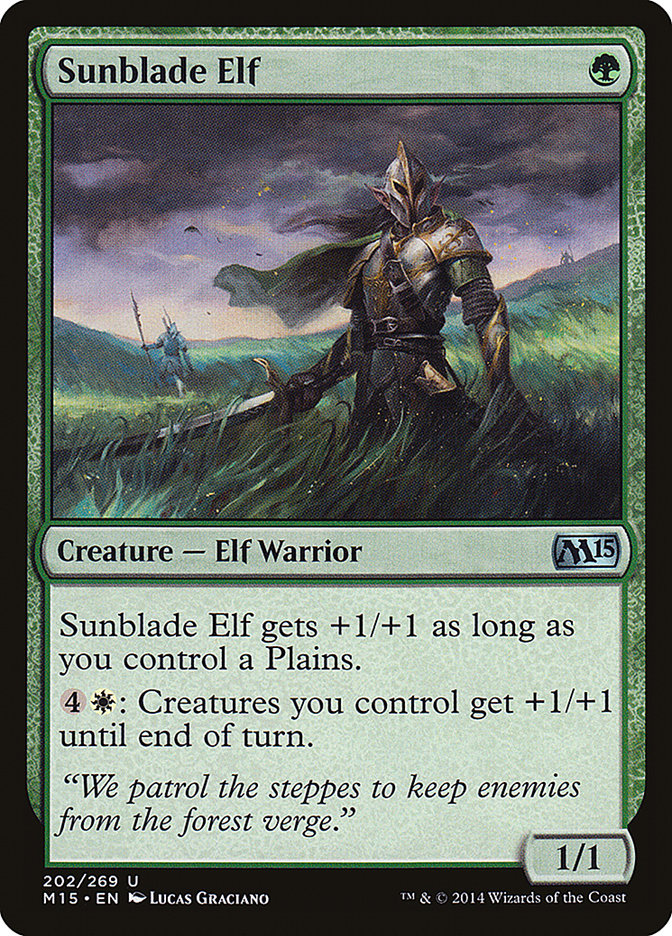 Sunblade Elf [Magic 2015] | Dragon's Lair Comics and Fantasy Houston TX