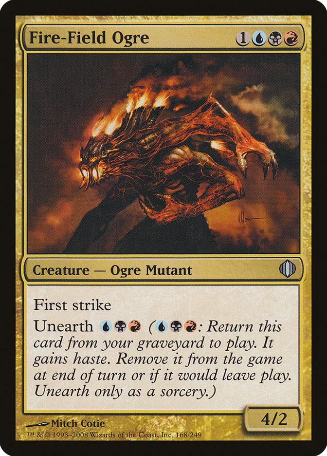 Fire-Field Ogre [Shards of Alara] | Dragon's Lair Comics and Fantasy Houston TX