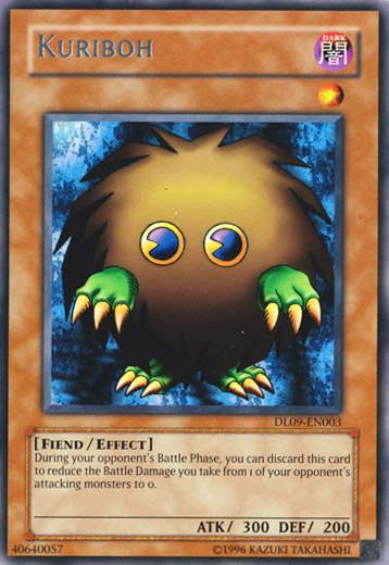 Kuriboh (Silver) [DL09-EN003] Rare | Dragon's Lair Comics and Fantasy Houston TX