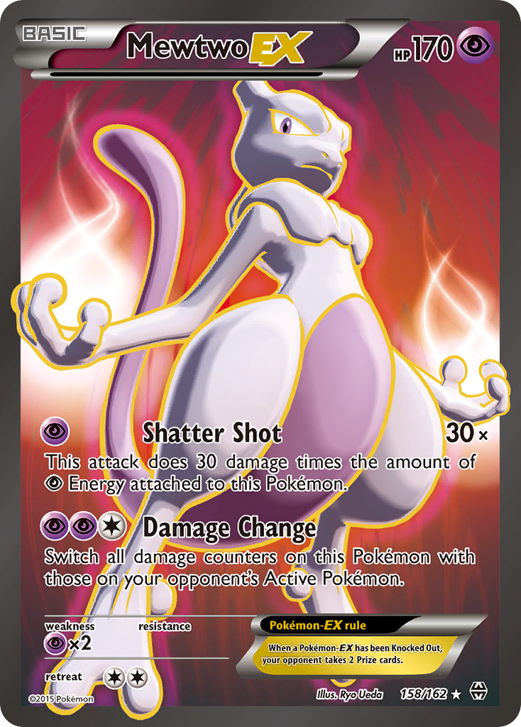 Mewtwo EX (158/162) [XY: BREAKthrough] | Dragon's Lair Comics and Fantasy Houston TX