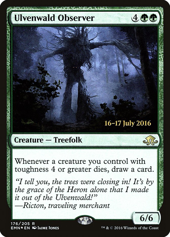 Ulvenwald Observer [Eldritch Moon Prerelease Promos] | Dragon's Lair Comics and Fantasy Houston TX