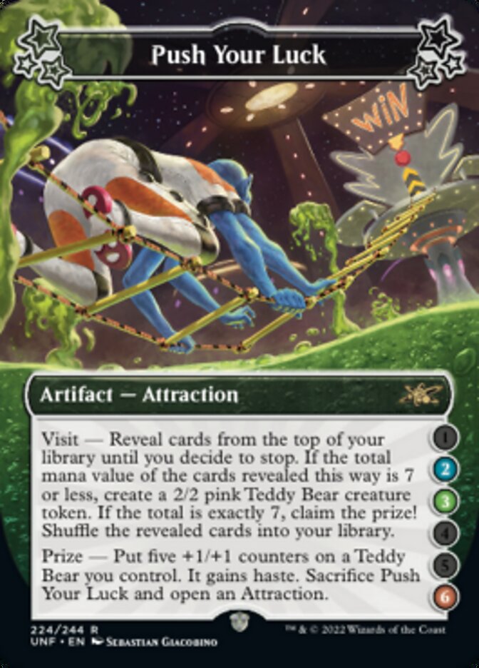 Push Your Luck (2-3-6) [Unfinity] | Dragon's Lair Comics and Fantasy Houston TX