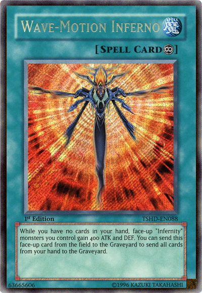 Wave-Motion Inferno [TSHD-EN088] Secret Rare | Dragon's Lair Comics and Fantasy Houston TX