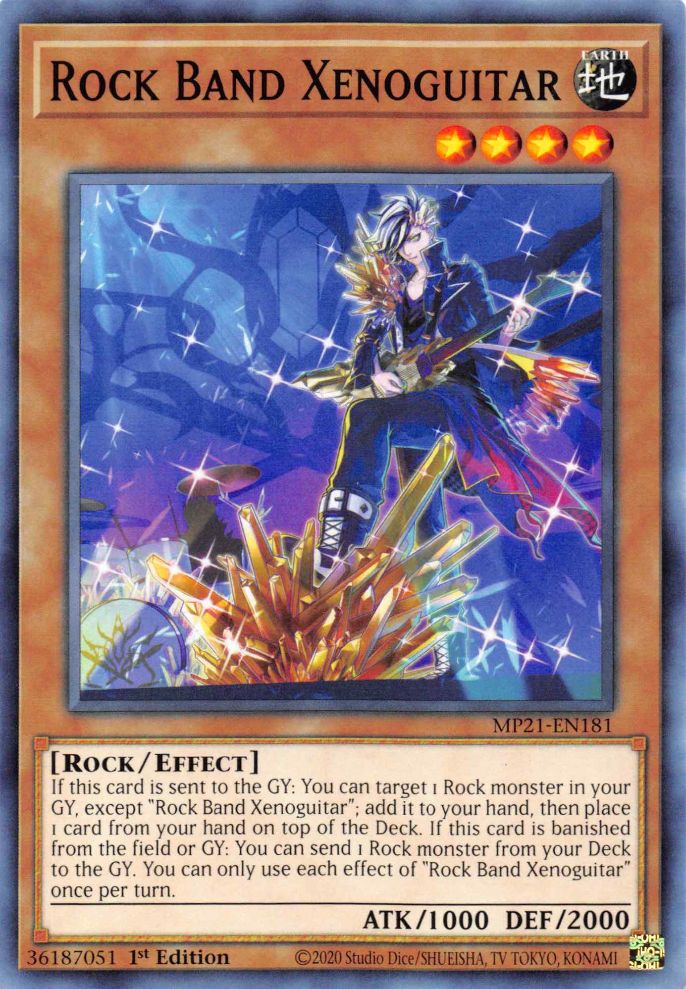 Rock Band Xenoguitar [MP21-EN181] Common | Dragon's Lair Comics and Fantasy Houston TX