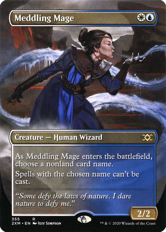 Meddling Mage (Toppers) [Double Masters] | Dragon's Lair Comics and Fantasy Houston TX