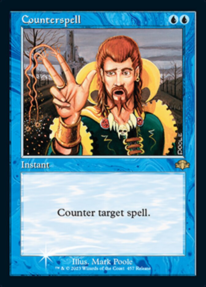 Counterspell (Retro) (Release) [Dominaria Remastered] | Dragon's Lair Comics and Fantasy Houston TX