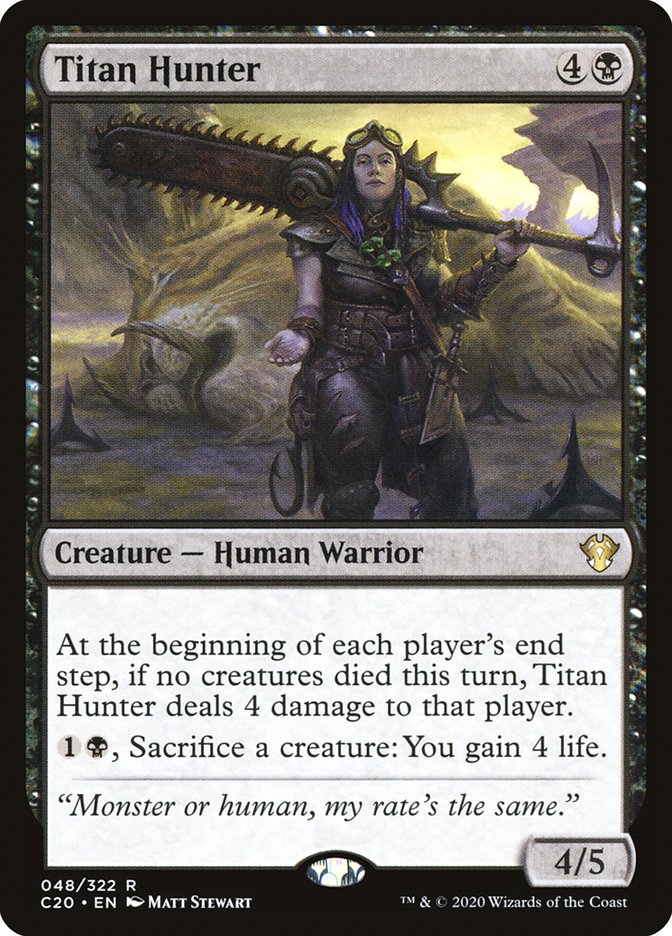 Titan Hunter [Commander 2020] | Dragon's Lair Comics and Fantasy Houston TX