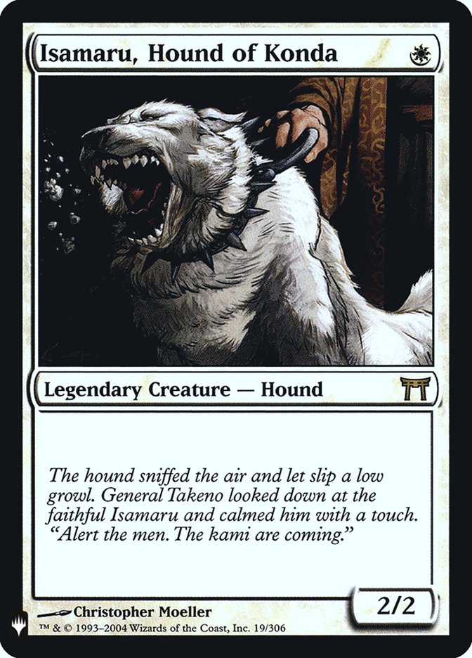 Isamaru, Hound of Konda [Mystery Booster] | Dragon's Lair Comics and Fantasy Houston TX