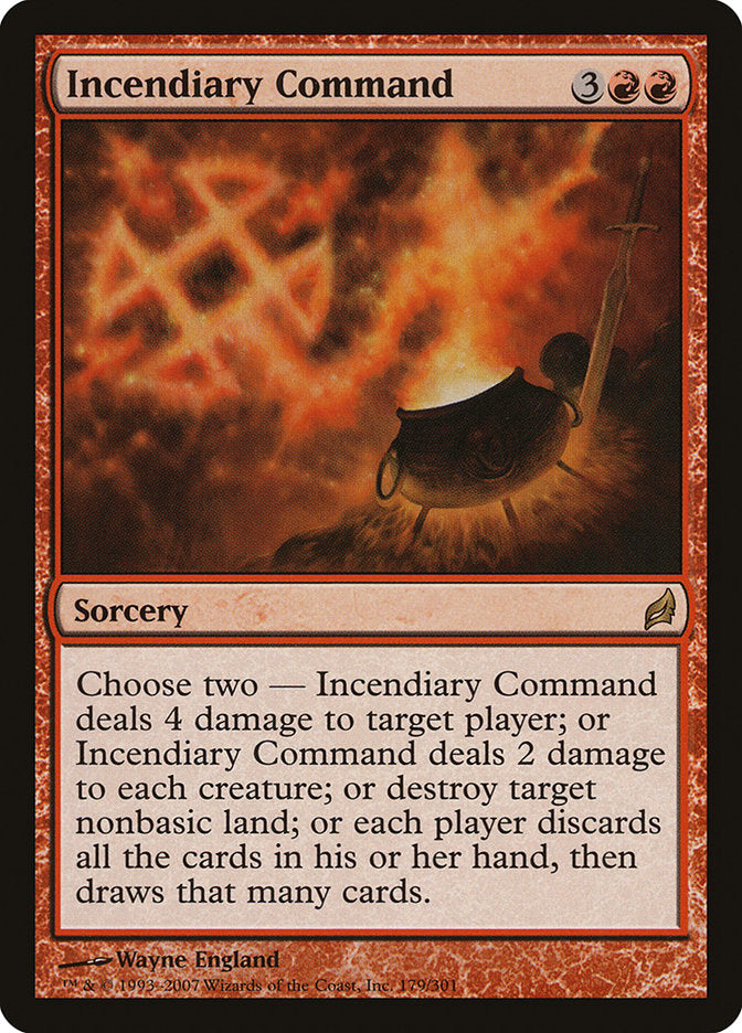 Incendiary Command [Lorwyn] | Dragon's Lair Comics and Fantasy Houston TX