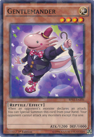 Gentlemander [BP03-EN106] Shatterfoil Rare | Dragon's Lair Comics and Fantasy Houston TX