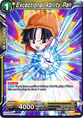 Exceptional Ability Pan (BT11-110) [Vermilion Bloodline] | Dragon's Lair Comics and Fantasy Houston TX