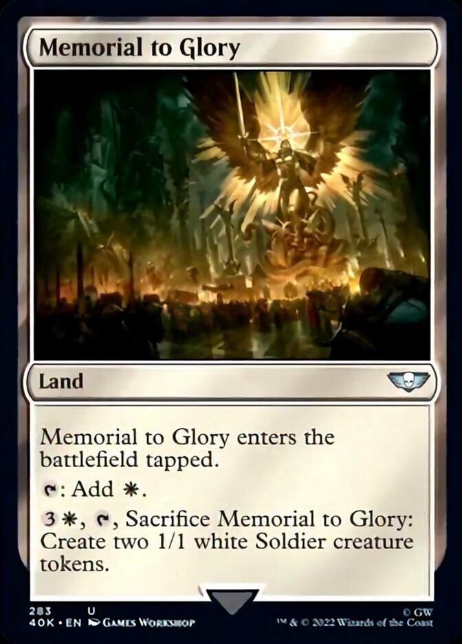 Memorial to Glory [Warhammer 40,000] | Dragon's Lair Comics and Fantasy Houston TX