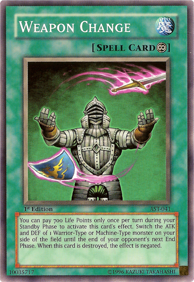 Weapon Change [AST-041] Common | Dragon's Lair Comics and Fantasy Houston TX