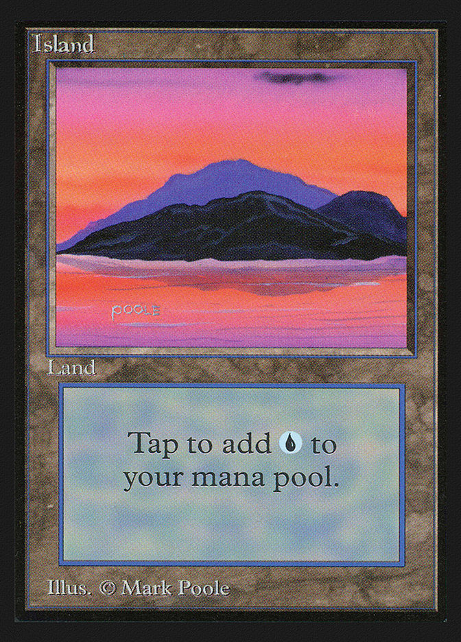 Island (Sunset / Signature on Left) [International Collectors' Edition] | Dragon's Lair Comics and Fantasy Houston TX