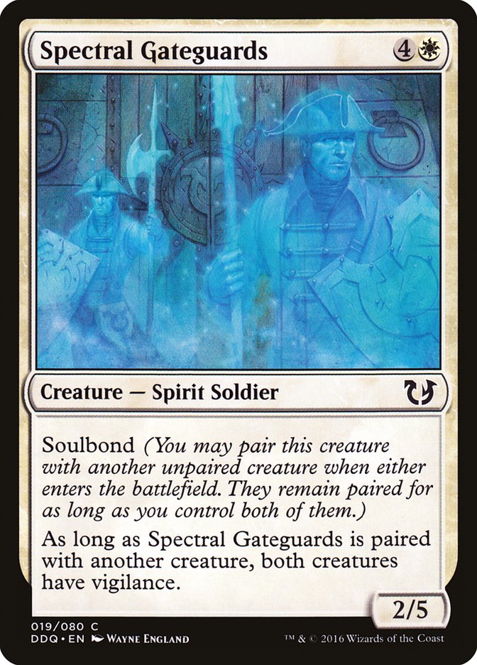 Spectral Gateguards [Duel Decks: Blessed vs. Cursed] | Dragon's Lair Comics and Fantasy Houston TX
