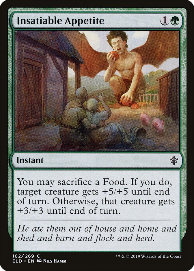 Insatiable Appetite [Throne of Eldraine] | Dragon's Lair Comics and Fantasy Houston TX
