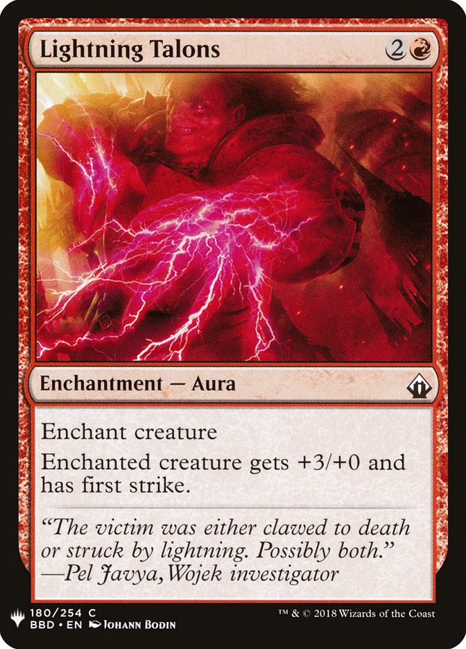 Lightning Talons [Mystery Booster] | Dragon's Lair Comics and Fantasy Houston TX
