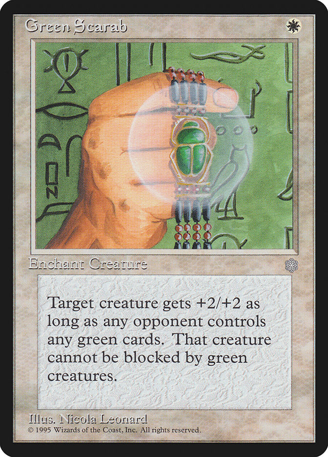 Green Scarab [Ice Age] | Dragon's Lair Comics and Fantasy Houston TX