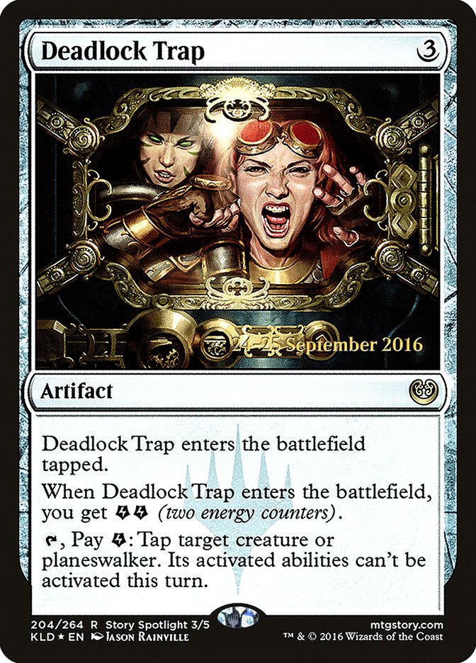 Deadlock Trap [Kaladesh Prerelease Promos] | Dragon's Lair Comics and Fantasy Houston TX