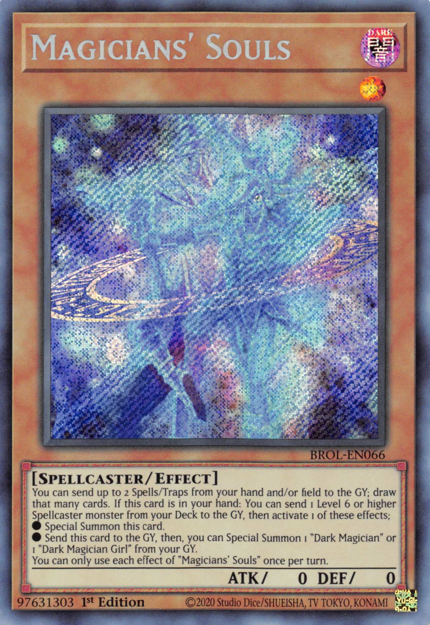 Magicians' Souls [BROL-EN066] Secret Rare | Dragon's Lair Comics and Fantasy Houston TX
