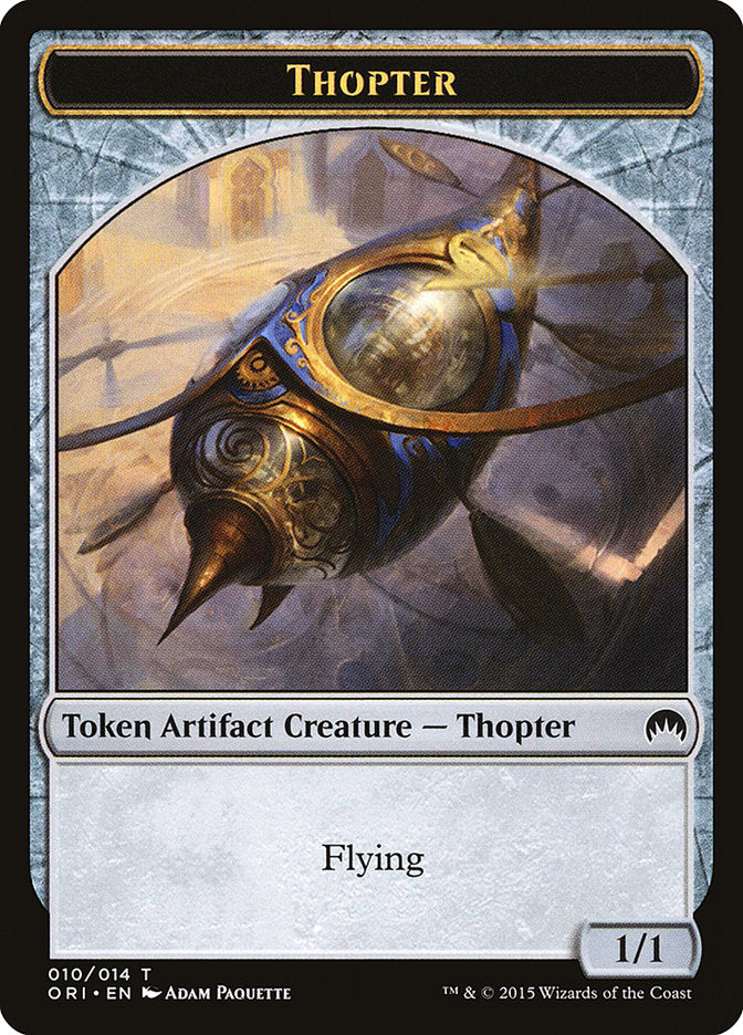 Thopter Token (010/014) [Magic Origins Tokens] | Dragon's Lair Comics and Fantasy Houston TX