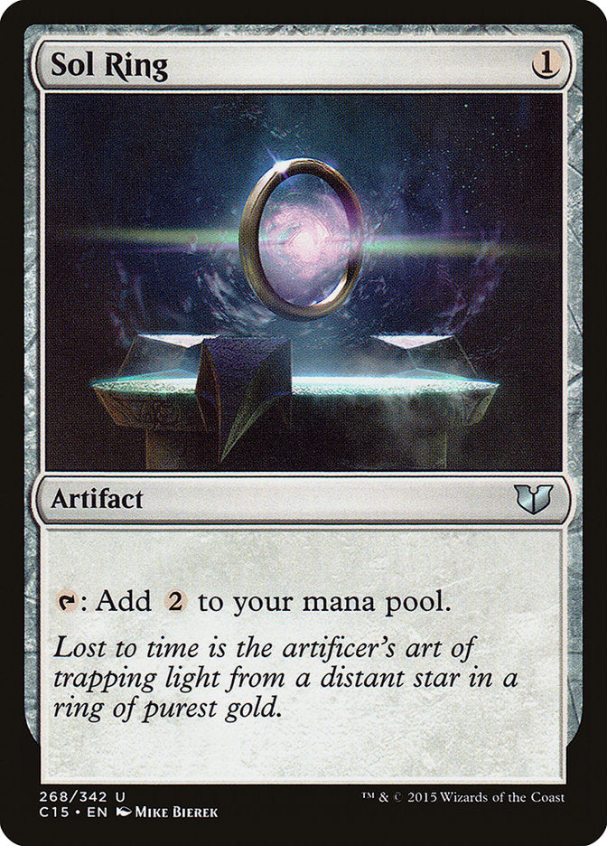 Sol Ring [Commander 2015] | Dragon's Lair Comics and Fantasy Houston TX
