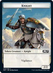 Knight // Soldier Double-Sided Token [Core Set 2021 Tokens] | Dragon's Lair Comics and Fantasy Houston TX