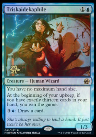 Triskaidekaphile [Innistrad: Midnight Hunt Prerelease Promos] | Dragon's Lair Comics and Fantasy Houston TX