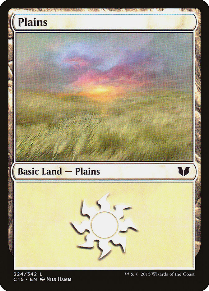 Plains (324) [Commander 2015] | Dragon's Lair Comics and Fantasy Houston TX