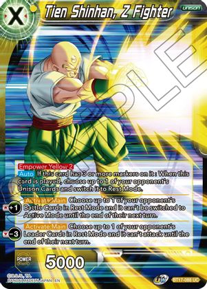 Tien Shinhan, Z Fighter (BT17-088) [Ultimate Squad] | Dragon's Lair Comics and Fantasy Houston TX