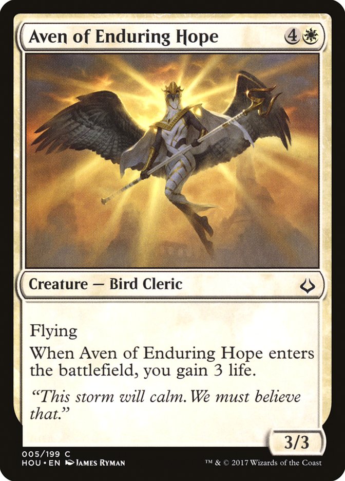 Aven of Enduring Hope [Hour of Devastation] | Dragon's Lair Comics and Fantasy Houston TX