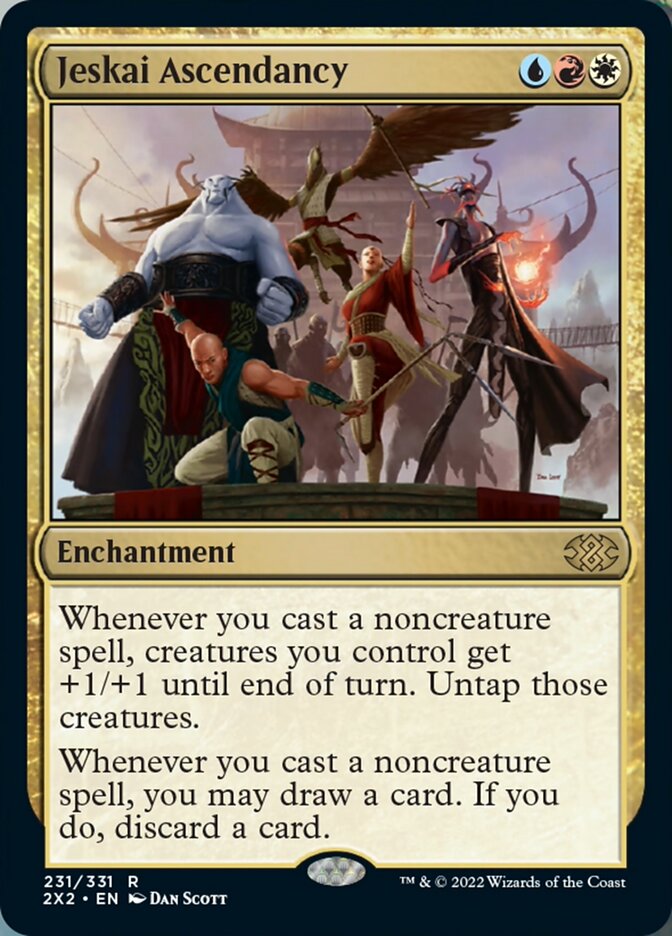Jeskai Ascendancy [Double Masters 2022] | Dragon's Lair Comics and Fantasy Houston TX