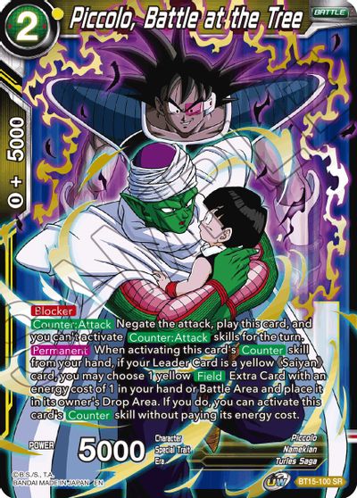 Piccolo, Battle at the Tree (BT15-100) [Saiyan Showdown] | Dragon's Lair Comics and Fantasy Houston TX