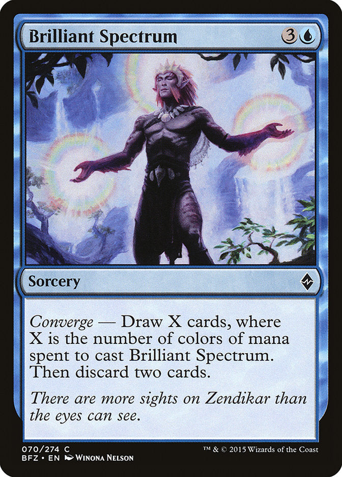 Brilliant Spectrum [Battle for Zendikar] | Dragon's Lair Comics and Fantasy Houston TX