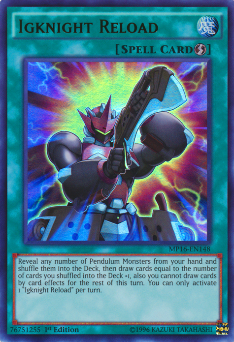Igknight Reload [MP16-EN148] Ultra Rare | Dragon's Lair Comics and Fantasy Houston TX