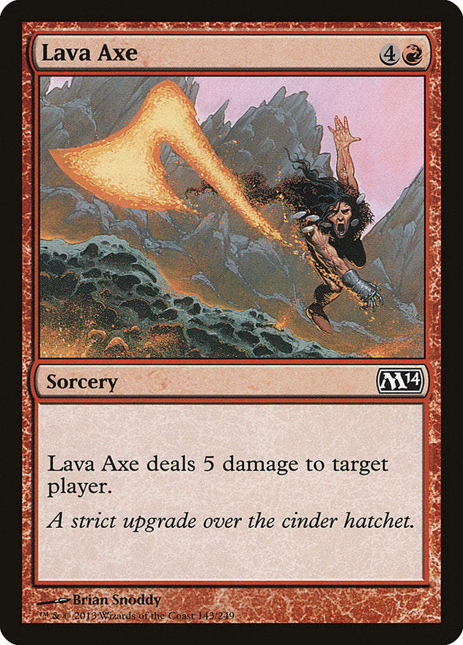 Lava Axe [Magic 2014] | Dragon's Lair Comics and Fantasy Houston TX