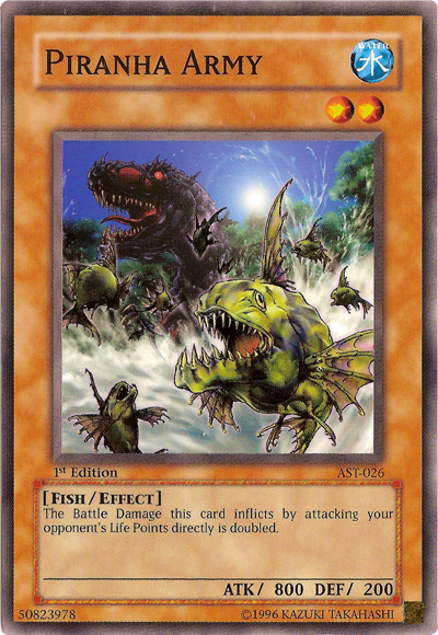 Piranha Army [AST-026] Common | Dragon's Lair Comics and Fantasy Houston TX